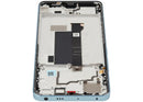 Pantalla LCD refurbished azul cobalto con marco para Xiaomi Poco X6, ideal para reparación de display.