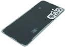 Tapa trasera azul brillante para Samsung Galaxy S24 FE con lente de cámara, repuesto para reparación.