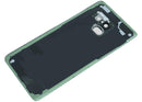 Tapa trasera gris Samsung Galaxy A8 (A530) con lente de cámara, repuesto original Service Pack.
