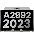 Repuestos de pantalla LCD completa para MacBook Pro 14" disponibles en Guatemala, en backorder con garantía incluida.