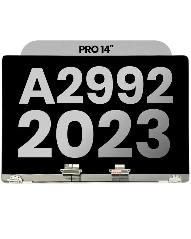 Repuestos de pantalla LCD completa para MacBook Pro 14" disponibles en Guatemala, en backorder con garantía incluida.