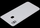 Tapa trasera blanca para Samsung Galaxy A40 (A405) con lente de cámara, repuesto Aftermarket Plus.