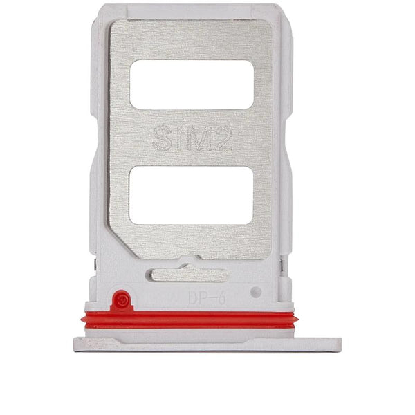 Encuentra la charola plateada para tarjeta SIM de Xiaomi 12T Pro en Guatemala, ideal para reemplazarla en talleres de reparación y distribuidores autorizados.