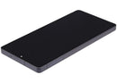 Pantalla soft OLED Samsung Galaxy S25 Ultra 5G Titanium Jet Black, 120Hz, para reparación de display.