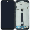Pantalla original LCD y display Xiaomi Redmi 7 negra, repuesto para reparación de pantalla rota.
