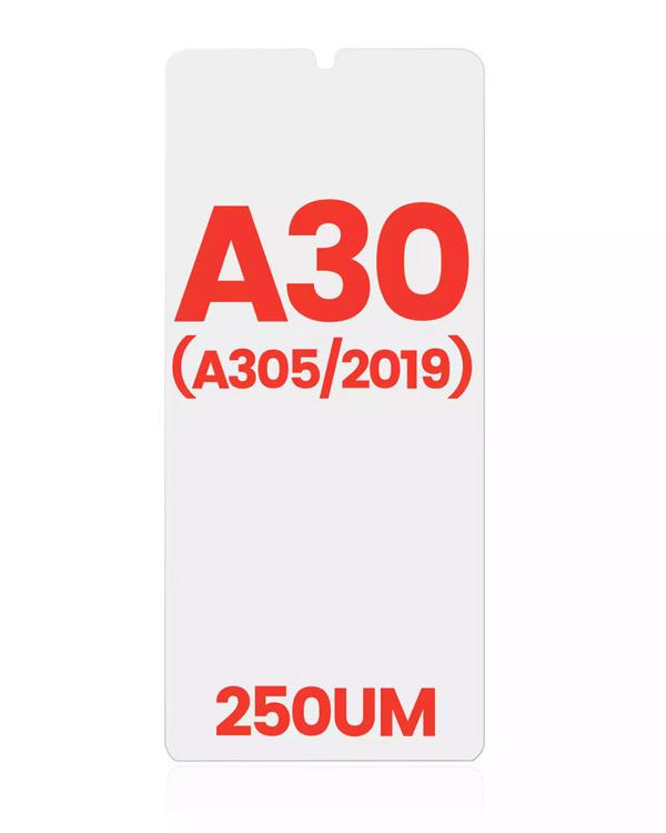 Mayorista en Guatemala de 10 packs de OCA (Adhesivo Óptico Transparente) de 250um para reparación de pantallas Samsung Galaxy A30 (A305 / 2019).