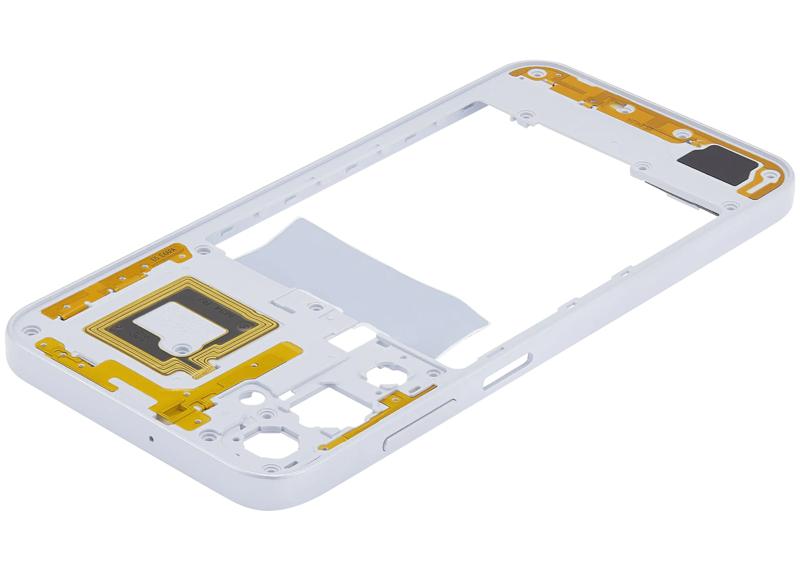 Reparación de carcasa de marco intermedio Samsung Galaxy A25 5G en Guatemala.