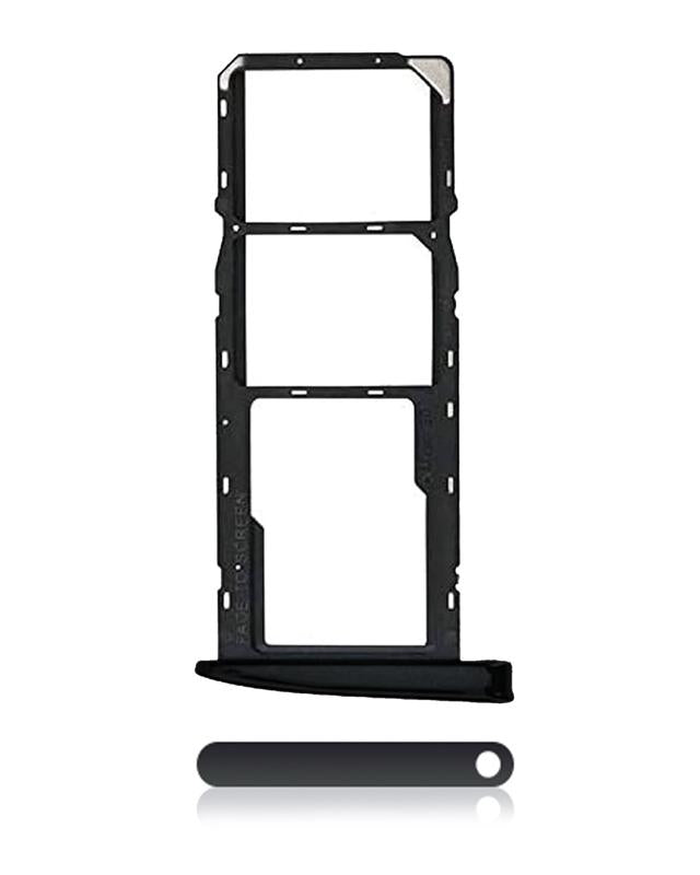Bandeja SIM dual para Motorola Moto G6 (XT1925 / 2018) (Negro)
