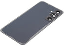 Tapa trasera de vidrio grafito para Samsung Galaxy S24 FE con lente de cámara, repuesto de reparación.