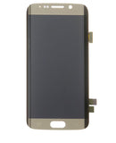 Pantalla refurbished Samsung Galaxy S6 Edge Gold Platinum. Display LCD para reparación de pantalla rota SM-G925.