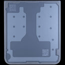 Tapa trasera inferior original blanca para Samsung Galaxy Z Flip 7 FE 5G (SM-F761B), repuesto de cristal.