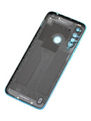 Tapa trasera para Motorola Moto G8 Power Lite (XT2055 / 2020) (Azul Artico)