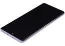 Pantalla original Xiaomi Redmi Note 15 5G/SE 5G o POCO M8 5G en color Mist Purple, refurbished, lista para reparar.
