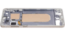 Chasis medio Samsung Galaxy S25 Edge 5G, color Titanium Icyblue/Silver, repuesto para reparación.
