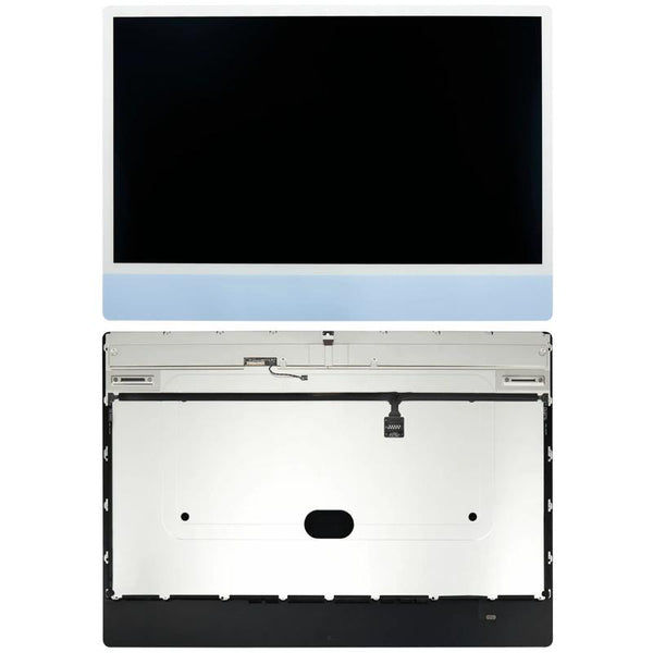 Compra en Guatemala una pantalla LCD completa compatible para iMac 24" M1 M3 con garantía, grado A y en color azul.