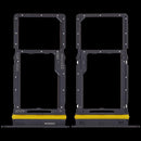 Bandeja SIM única negra para Samsung Galaxy A17 4G (A175), repuesto porta chip.