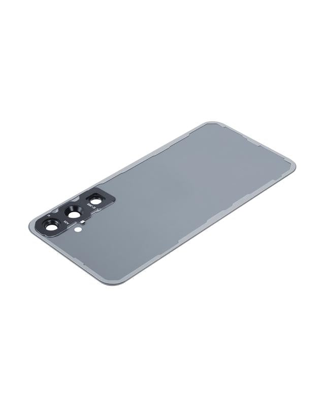 La tapa trasera con lente de cámara Samsung Galaxy A55 5G (A556 / 2024) (sin logo) en color azul marino usada está disponible para reparaciones en Guatemala.