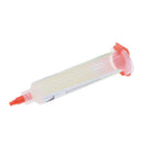 Jeringa de pasta flux pegajosa Amtech LF-4300 water-washable 10cc para soldar y reballing, código 16040.