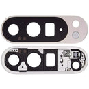 Encuentra lente de cámara trasera con soporte para Google Pixel 9 Pro XL (Porcelain) en Guatemala, ideal para reparaciones y reemplazos.