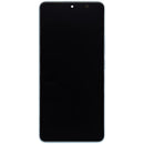 Pantalla AMOLED refurbished verde oliva para Xiaomi Redmi Note 13 Pro 5G con marco, lista para reparación.