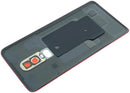 Tapa trasera de vidrio roja original OnePlus 6 con lente de cámara, ideal para reparación de modelos A6000 y A6003.