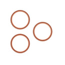 Aros de cámara trasera Cosmic Orange para iPhone 17 Pro/Pro Max, paquete de 3 piezas.