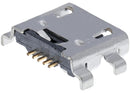 Reparación de puerto de carga para soldar en Guatemala, con conector 05 Pin, Micro B y 4 puntos de anclaje.