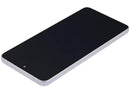 Pantalla OLED blanca refurbished para Xiaomi Poco F7 Ultra / Redmi K80 Pro, con marco, ideal para cambio y reparación.