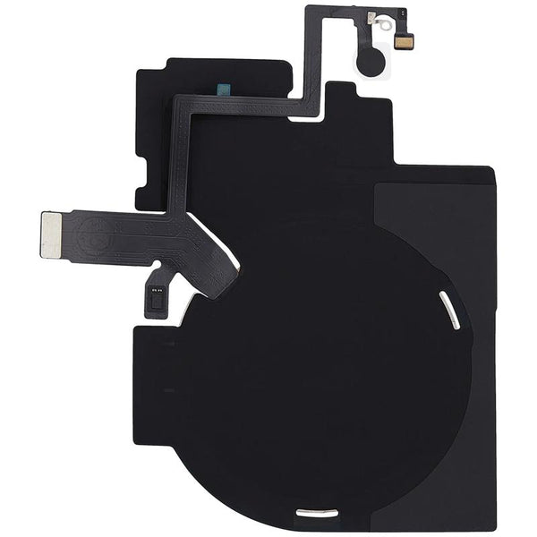 Reparación de puerto de carga NFC inalámbrico y flex de linterna para iPhone 16 Plus en Guatemala.