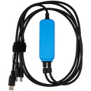 Cable de carga rápida USB-C a USB-C Relife XA7 100W con pantalla digital para reparación.