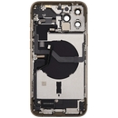 Tapa trasera con puerto de carga flex iPhone 12 Pro Max (Gold)