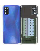 Reparación de tapa trasera con lente de cámara Samsung Galaxy A41 en Guatemala.