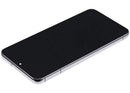 Pantalla OLED blanca usada con marco para Samsung Galaxy S22 Plus 5G (SM-S906B), pieza de repuesto.