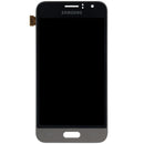Pantalla LCD dorada original Samsung Galaxy J1 (J120) para reparación de display roto.