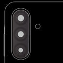 Lente cristal de cámara trasera con adhesivo para Samsung Galaxy A26 5G (A266), repuesto para reparación.