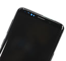 Pantalla OLED para Samsung Galaxy S9 con marco original (Gris)