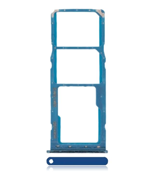 Bandeja Dual SIM para Samsung Galaxy A20 (A205 / 2019) / A30 (A305 / 2019) / A50 (A505 / 2019) Azul