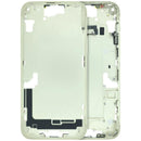 Tapa trasera amarilla para iPhone 15 Plus (A3096), con marco y piezas pequeñas, repuesto Apple.