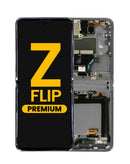 Venta de Pantalla OLED con marco Galaxy Z Flip 5G F707 2020 en Guatemala para reparaciones a nivel mayorista.