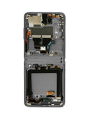 Venta de Pantalla OLED con marco Galaxy Z Flip 5G F707 2020 en Guatemala para reparaciones a nivel mayorista.