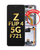 Reparación de pantalla original con marco para Samsung Galaxy Z Flip 4 F721 en Guatemala, disponibilidad de pantallas OLED.