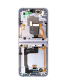 Reparación de pantalla original con marco para Samsung Galaxy Z Flip 4 F721 en Guatemala, disponibilidad de pantallas OLED.