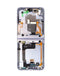 Reparación de pantalla original con marco para Samsung Galaxy Z Flip 4 F721 en Guatemala, disponibilidad de pantallas OLED.