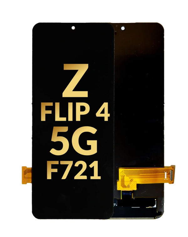 Reparación de pantalla OLED original sin marco para Samsung Galaxy Z Flip 4 F721 en Guatemala.