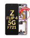 Reparación de pantalla original OLED con marco para Samsung Galaxy Z Flip 4 F721 en Guatemala.
