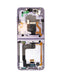 Reparación de pantalla original OLED con marco para Samsung Galaxy Z Flip 4 F721 en Guatemala.