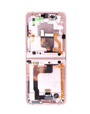 Reparación de pantalla OLED con marco para Samsung Galaxy Z Flip 4 en Guatemala.