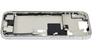 Chasis medio usado iPhone 16 Pro US (A3087) con puerto de carga y pequeñas partes para reparación.