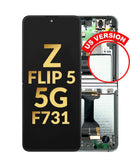 Reparación de pantalla Samsung Galaxy Z Flip 5 con marco en Guatemala, servicio de calidad y con repuestos originales Service Pack.