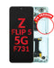 Encuentra la pantalla con marco para Galaxy Z Flip 5 F731 en Guatemala, ideal para reparaciones y cambios al por mayor.